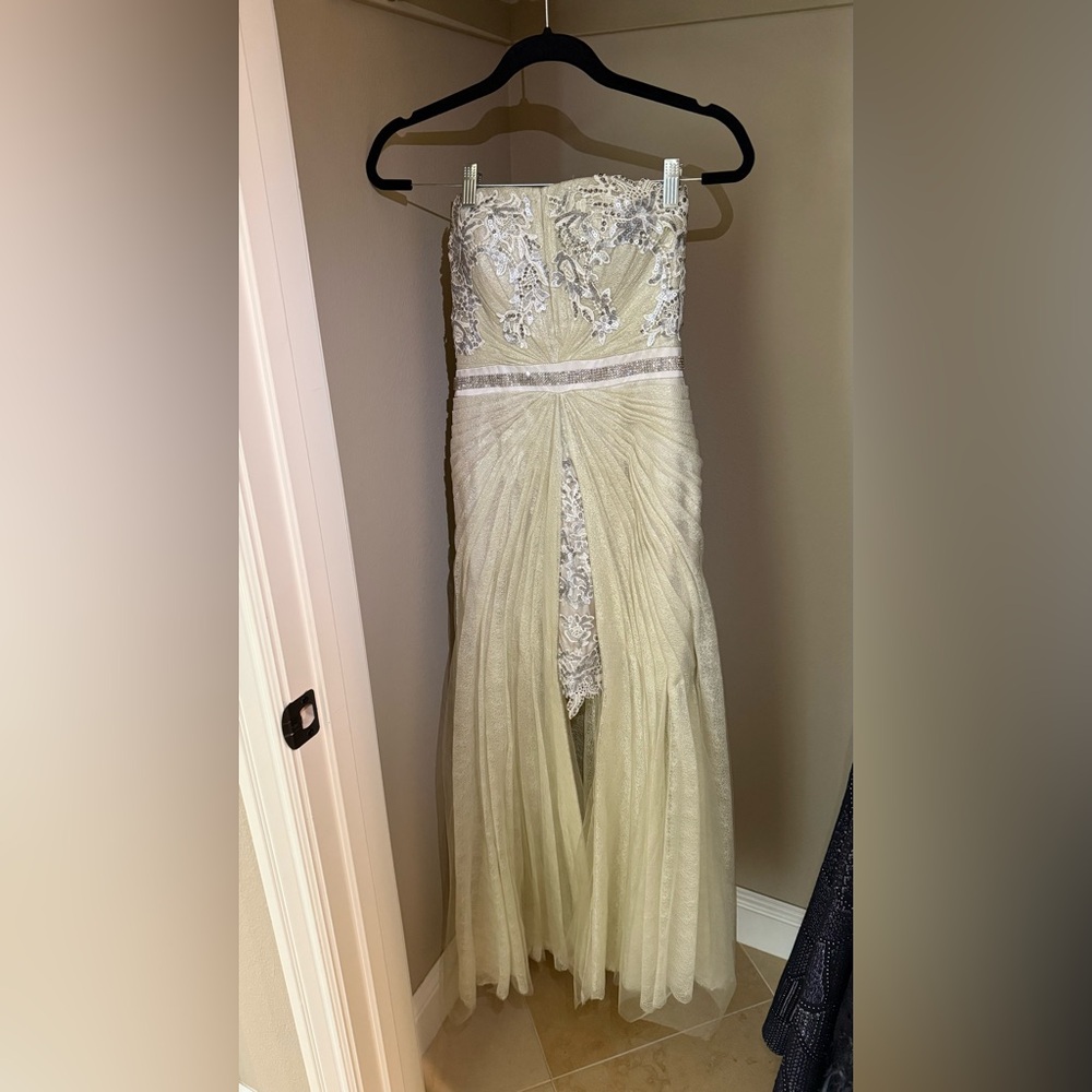 Alberto Makali Embellished Gown